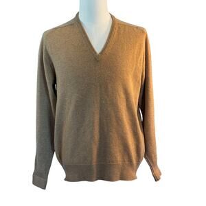 EUC! Brooks Brothers Sweater VTG Made in England 100% Pure Wool Pullover 44 XL L